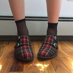 Sam Edelman Balfour plaid shoes 7.5